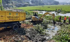 Waduk Saguling Terparah Diimpit Eceng Gondok, PLN IP-Pemda KBB Genjot Pembersihan