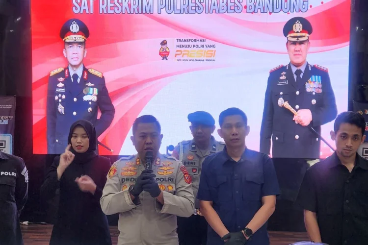 Polrestabes Bandung Ringkus Pelaku Pemerkosa Jalanan di Babakan Ciparay