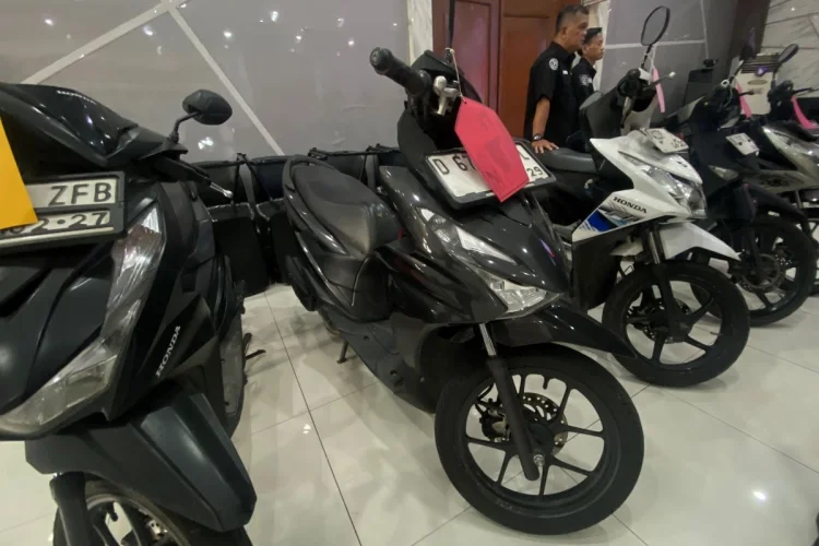 Dari Regol hingga Arcamanik, Lima Kasus Curanmor Berhasil Diungkap Polrestabes