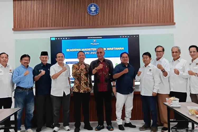 Genjot Kompetensi, PWI dan IPB University Siapkan Program Beasiswa S2 bagi Wartawan