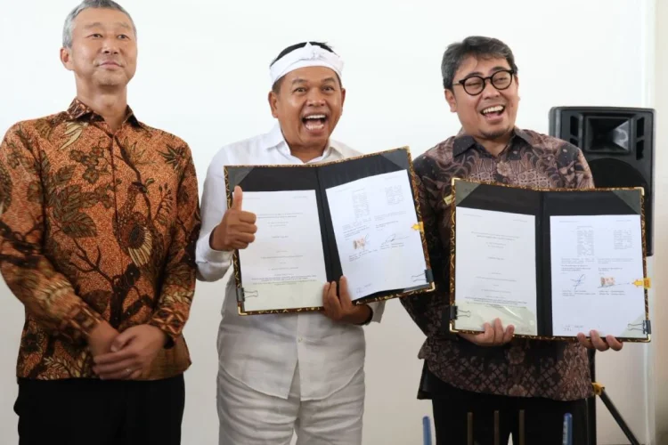 Pemprov Jabar-PT PII Teken  Perjanjian Penjaminan TPPASR Legok Nangka