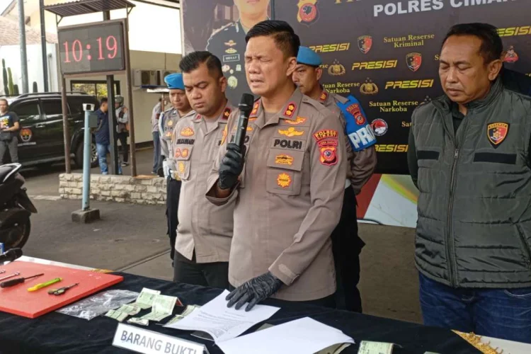 Ungkap 9 Kasus Pencurian Motor, Satreskrim Polres Cimahi Amankan 13 Pelaku Residivis 