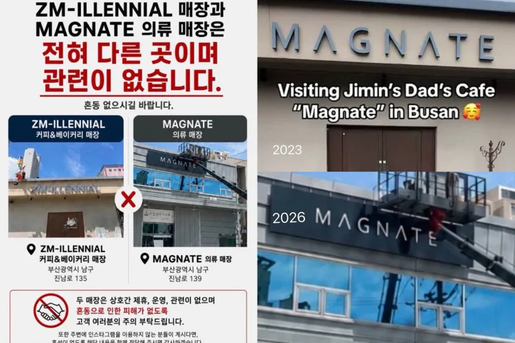 Tak Daftarkan Merek Dagang, Kafe Milik Ayah Jimin BTS Hadapi Pesaing dengan Nama Sama