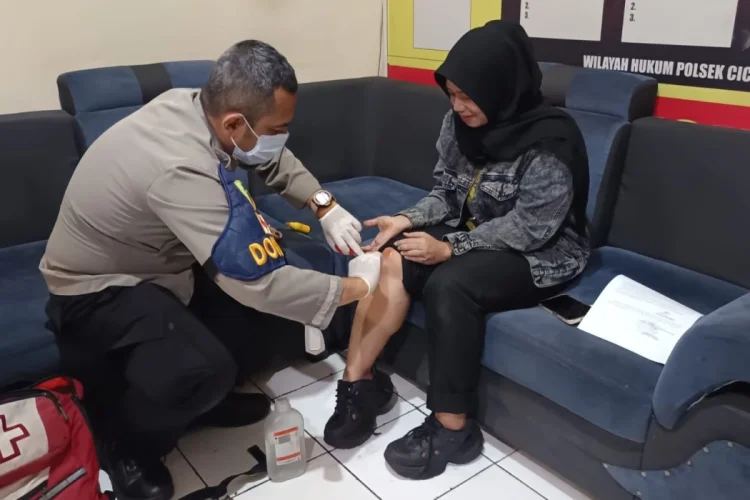 Humanis, Aparat Polsek Cicendo Prioritaskan Penanganan Korban Begal Usai Kejadian