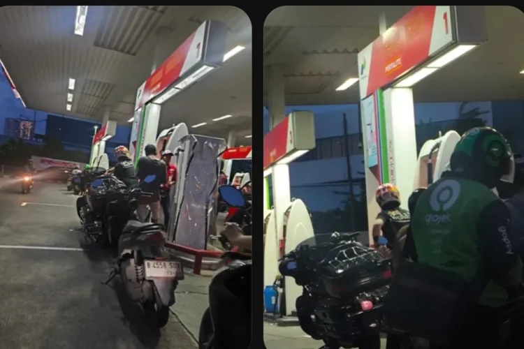 Viral Moge Harley Antre Pertalite Saat Harga Pertamax Naik, Ternyata Ini Alasannya