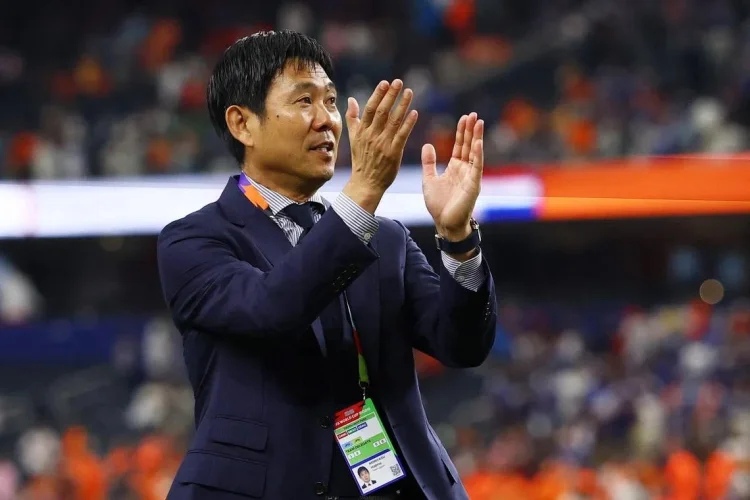Campur Aduk Isi Hati Hajime Moriyasu Usai Drama Jepang Imbangi Belanda