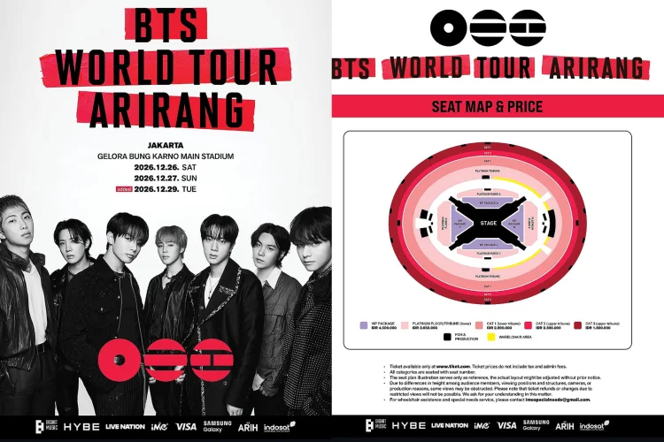 BTS Nambah Sehari Konser di Jakarta, ARMY Bersiap Besok War Tiketnya