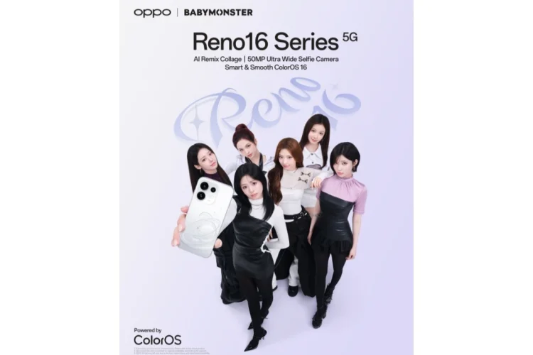 Gandeng BABYMONSTER, Oppo Beri Bocoran Reno16: Ini Spesifikasi dan Bocoran Harganya