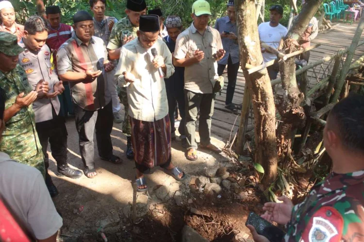 Jembatan Garuda Merah Putih di Tamansari Mulai Dibangun, Warga Siap Gotong Royong