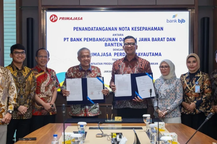 Perluas Kemitraan Korporasi, bank bjb Jalin Kerja Sama Strategis dengan Primajasa