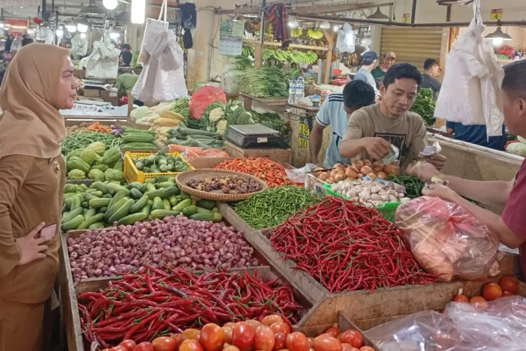 Tekan Inflasi Kota Bogor, Dedie Ajak ASN Belanja di Pasar dan Tanam Cabai