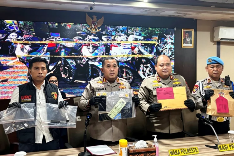 Sebulan, Polresta Cirebon Tahan 10 Tersangka Kasus Kriminal