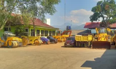 Proyek Konstruksi Lesu, Alat Berat PUTR Kabupaten Bandung Sepi Penyewa