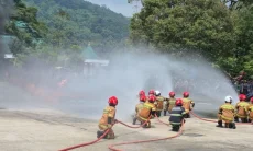 Antisipasi Kebakaran di Musim Kemarau, Disdamkarmat Kab Bandung Siagakan Personel