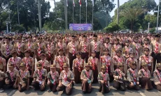 Kwartir Cabang Pramuka Kota Bogor Melantik 941 Anggota Pramuka Garuda