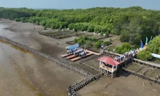 Selamatkan Desa Nelayan, Pupuk Kujang Bantu Masyarakat Cegah Ancaman Abrasi