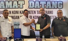 KONI Kabupaten Tangerang Ajak Latih Tanding Atlet KONI Kabupaten Bogor