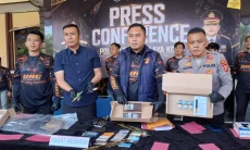 Polres Tasikmalaya Kota Ringkus Trio Pelaku Ganjal ATM