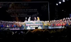 Ribuan Warga Padati Mako Brimob , Wayang Golek Jadi Perekat Polisi dan Warga