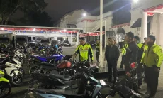 Satlantas Polrestabes Bandung Tilang 53 Motor Berknalpot Brong dalam Operasi KRYD