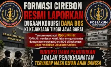 Formasi Laporkan Dugaan Korupsi Dana BOS Rp6,96 Miliar ke Kejati Jabar