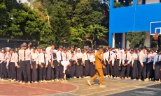 MPLS Tanpa Perpeloncoan, Siswa Baru SMPN 43 Kota Bandung Sambut Sekolah dengan Nyaman
