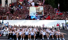 Norwegia Sambut Kepulangan Timnas Mereka yang Kalah di Pildun dengan Perayaan Besar