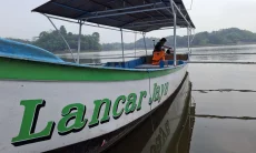 Debit Air Situ Gede Surut, Pendapatan Tukang Perahu di Tasikmalaya Anjlok 75 Persen