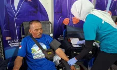 Sambut HUT ke-25, Demokrat Tasikmalaya Gelar CKG dan Donor Darah