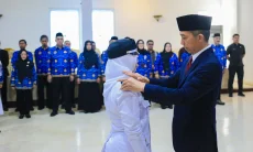 Lantik 15 Pejabat Pemkot, Dedie Titip Soal Aset dan MBG