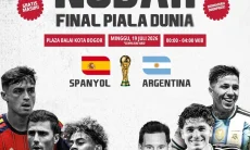 Pemkot Gelar Nobar Final Piala Dunia 2026 di Balai Kota