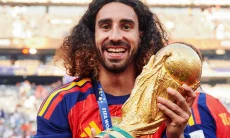 Ditagih Pelatih, Cucurella Janji akan Buat Tato Gambar Pelatihnya jika Spanyol Juara