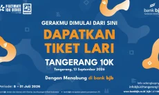 Menabung Sambil Bersiap Berlari, bank bjb Ajak Masyarakat Ramaikan Tangerang 10K