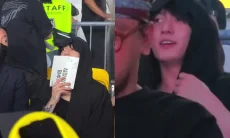 Di Tengah Sibuknya Tur Dunia 'ARIRANG', Jungkook BTS Santai Nonton Konser Stray Kids