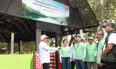 AHM Bangun Rumah Semai Bibit Mangrove di Pesisir Karawang