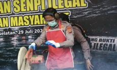 Tekan Kejahatan, 166 Senpi Rakitan dan Ratusan Amunisi Dihancurkan Polisi