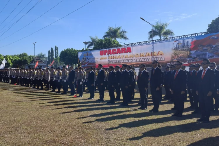 HUT ke-80 Bhayangkara, Prestasi Ini Jadi Kado Istimewa Polres Tasikmalaya Kota
