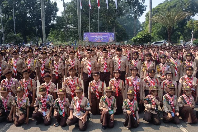 Kwartir Cabang Pramuka Kota Bogor Melantik 941 Anggota Pramuka Garuda