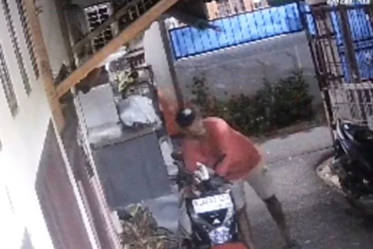 Maling Gagal Bawa Motor, Lantaran Pemilik Pakai Kunci Ganda