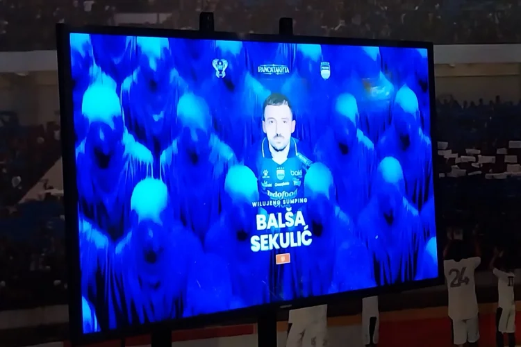 Persib Bandung Perkenalkan Balsa Sekulic, Striker Timnas Montenegro