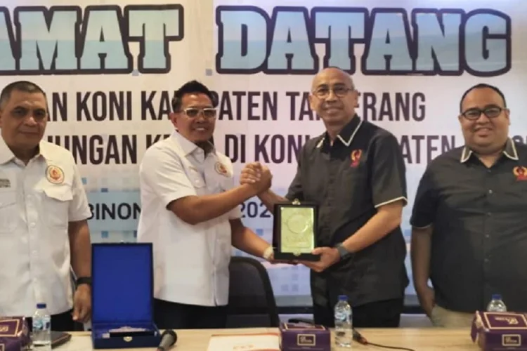 KONI Kabupaten Tangerang Ajak Latih Tanding Atlet KONI Kabupaten Bogor