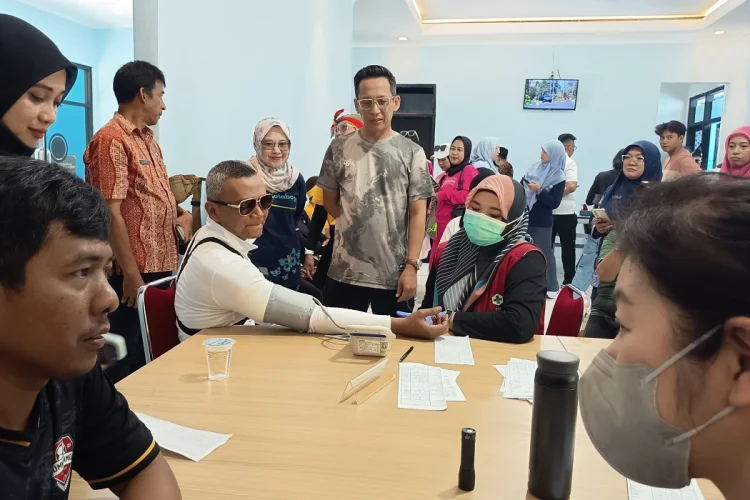 Dinkes Gelar CKG untuk Wartawan, Raih CKG Tertinggi di Jawa Barat