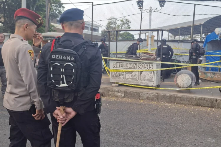 Polres Tasikmalaya Kota Dalami Ledakan di Dadaha, Tiga Orang Diamankan