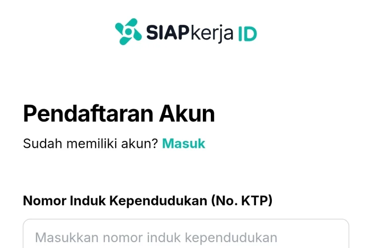 Cara Daftar Akun SIAPkerja Kemnaker 2026 untuk Lamar Kerja dan Magang
