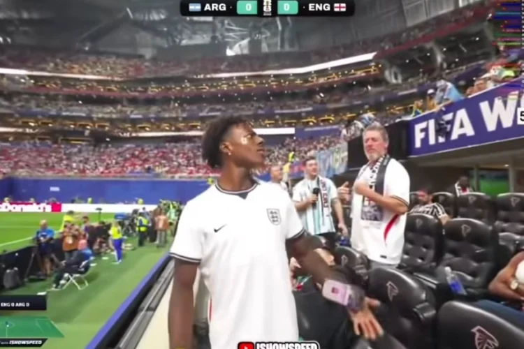 Lagi! IShowSpeed Jadi Korban Rasisme Oknum Suporter Argentina