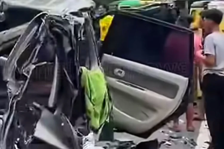 Tabrakan Beruntun Libatkan 7 Kendaraan di Sibolangit, Jalur Macet Total