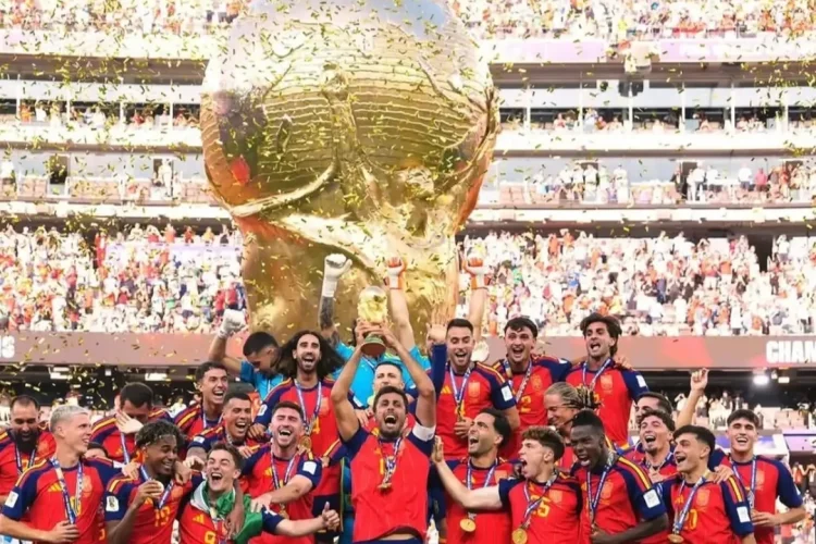 Spanyol Juara Piala Dunia 2026, Google Ikut Selebrasi Pakai Kembang Api dan Stiker