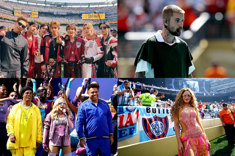 Pertunjukan Paruh Waktu BTS hinggaJustin Bieber Berhasil Meriahkan Final Piala Dunia