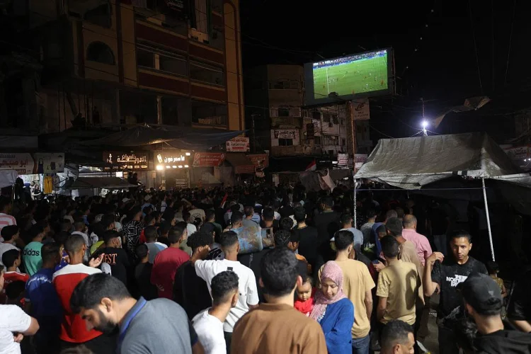 Warga Gaza Rayakan Kemenangan Spanyol Juara Piala Dunia 2026