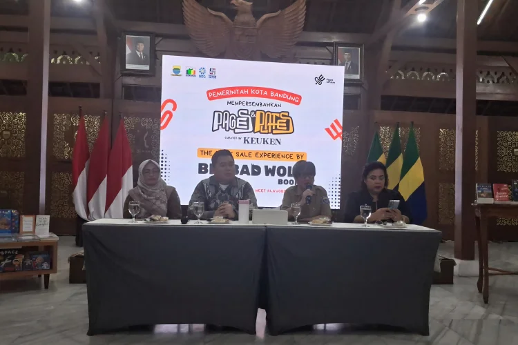 Pemkot Bandung Gelar Pages & Plates Festival 2026, Big Bad Wolf Hadir di Bikasoga
